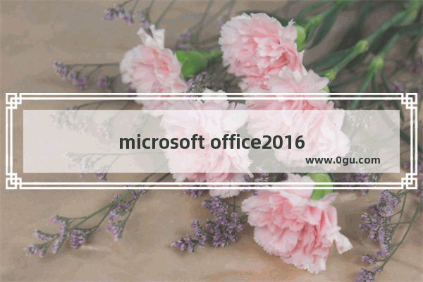 microsoft office2016怎么自定义设置标题栏主题?