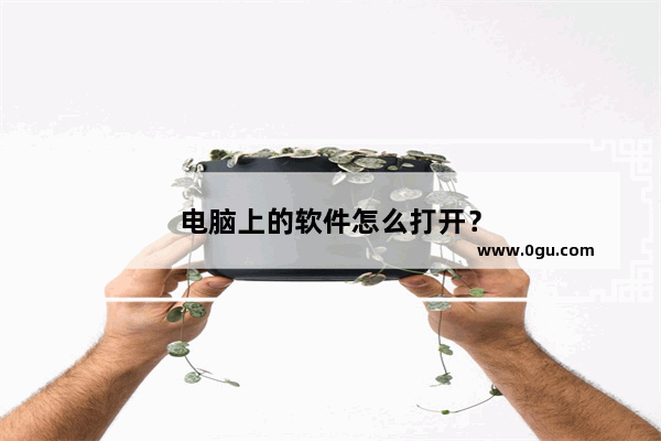 电脑上的软件怎么打开？