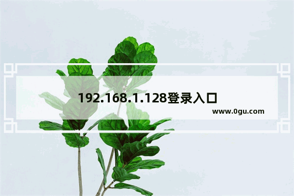 192.168.1.128登录入口