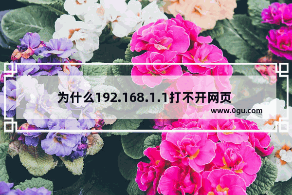 为什么192.168.1.1打不开网页 怎样设置无线路由器上网