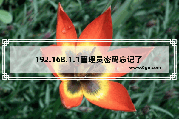 192.168.1.1管理员密码忘记了 显示密码的wifi钥匙