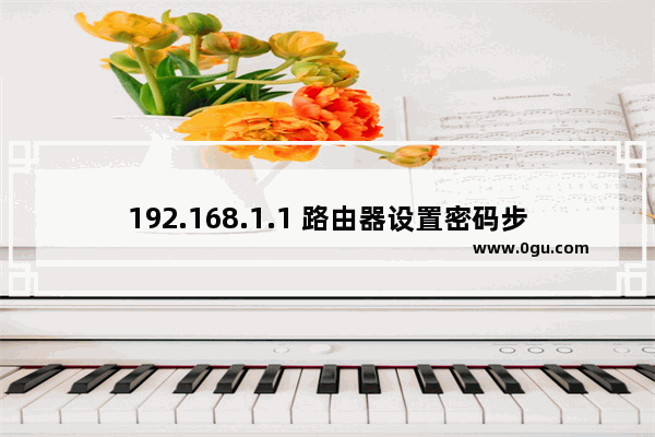 192.168.1.1 路由器设置密码步骤是什么