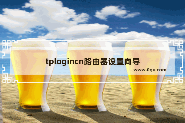 tplogincn路由器设置向导