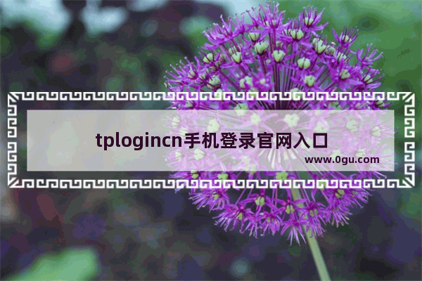 tplogincn手机登录官网入口