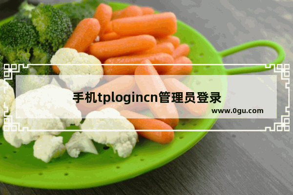 手机tplogincn管理员登录