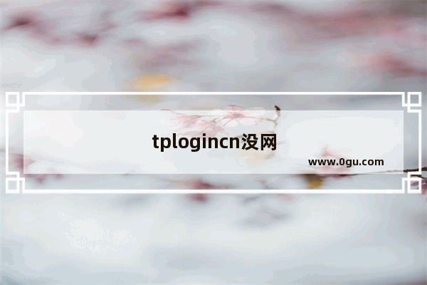 tplogincn没网