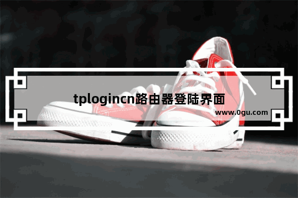 tplogincn路由器登陆界面