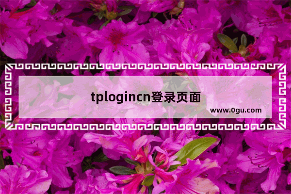 tplogincn登录页面