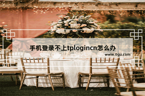 手机登录不上tplogincn怎么办