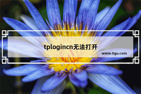 tplogincn无法打开