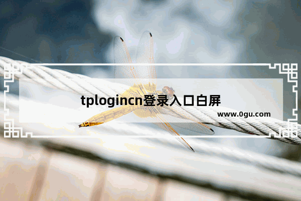 tplogincn登录入口白屏