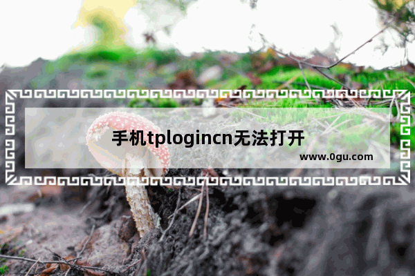 手机tplogincn无法打开