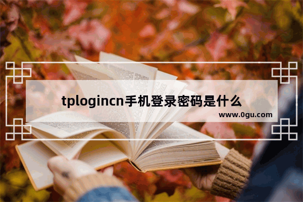 tplogincn手机登录密码是什么