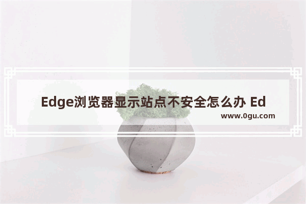 Edge浏览器显示站点不安全怎么办 Edge浏览器显示站点不安全的解决方法