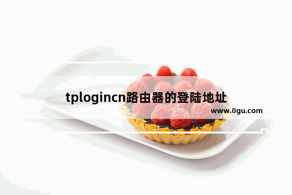 tplogincn路由器的登陆地址