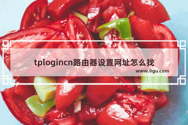 tplogincn路由器设置网址怎么找