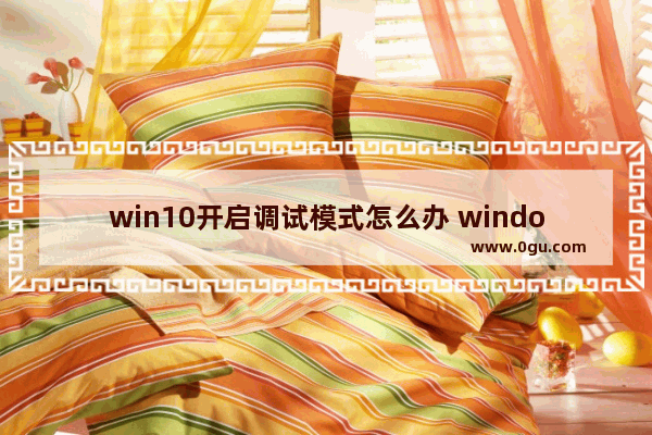 win10开启调试模式怎么办 windows 调试模式