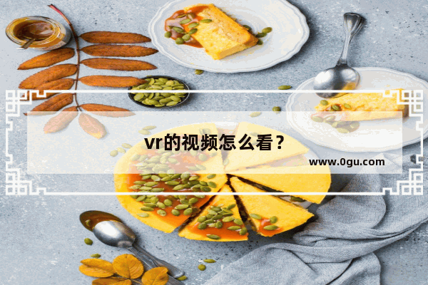 vr的视频怎么看？