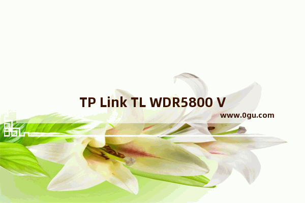 TP Link TL WDR5800 V2 无线路由器当作无线交换机使用