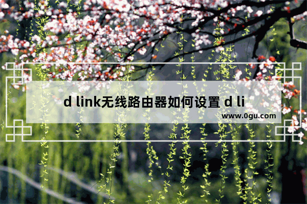 d link无线路由器如何设置 d link无线路由器设置介绍【教程】