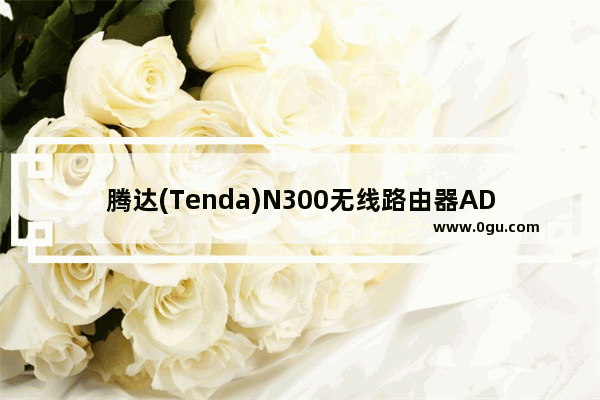 腾达(Tenda)N300无线路由器ADSL设置上网