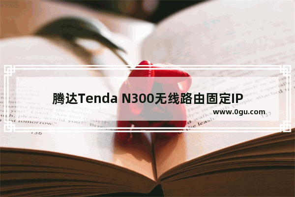 腾达Tenda N300无线路由固定IP地址的上网安装设置方法