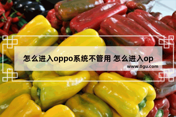 怎么进入oppo系统不管用 怎么进入oppo系统不管用了