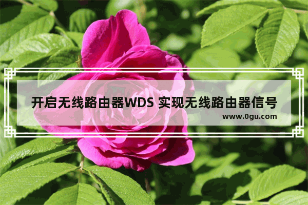 开启无线路由器WDS 实现无线路由器信号增强的详细方法介绍