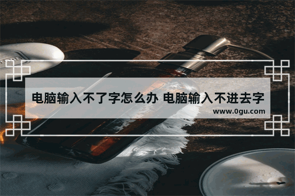 电脑输入不了字怎么办 电脑输入不进去字