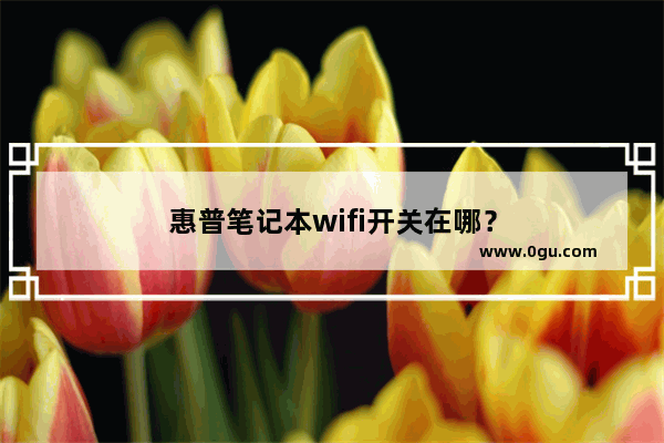 惠普笔记本wifi开关在哪？