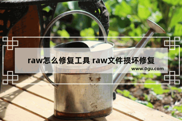 raw怎么修复工具 raw文件损坏修复