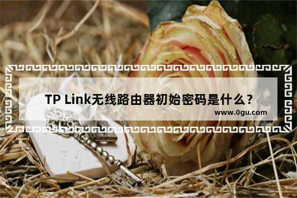 TP Link无线路由器初始密码是什么？