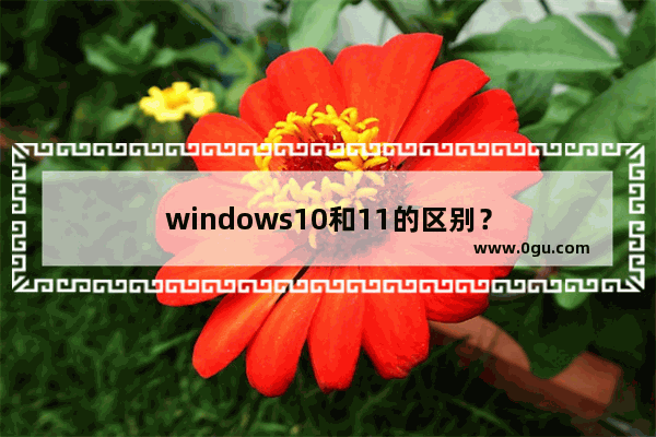 windows10和11的区别？