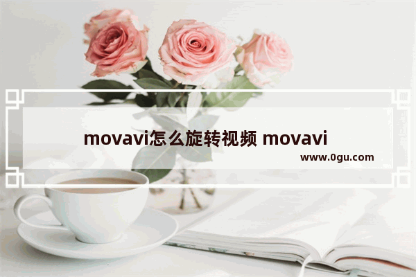 movavi怎么旋转视频 movavi video editor plus旋转视频的方法