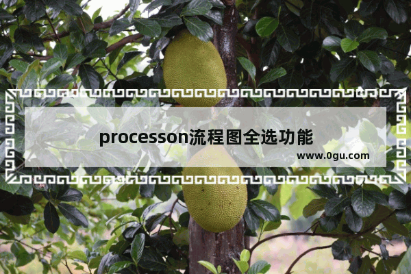 processon流程图全选功能