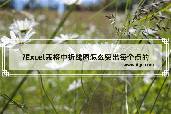 ?Excel表格中折线图怎么突出每个点的值 Excel表格把数据都突出显示出来的方法教程