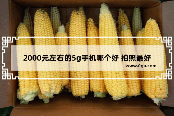 2000元左右的5g手机哪个好 拍照最好性价比高的手机