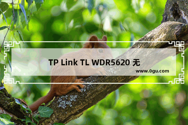 TP Link TL WDR5620 无线路由器当作无线交换机使用