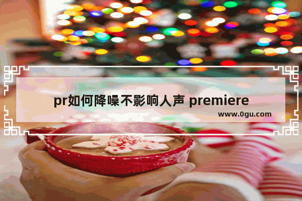 pr如何降噪不影响人声 premiere降噪不影响人声的方法教程