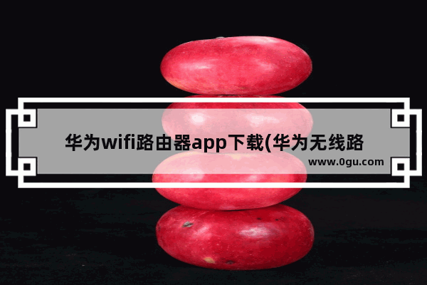 华为wifi路由器app下载(华为无线路由器app下载)