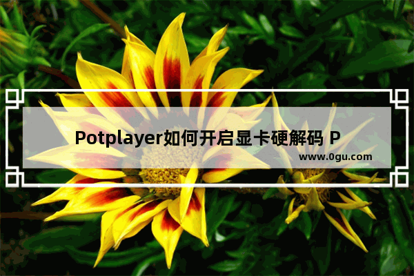 Potplayer如何开启显卡硬解码 Potplayer开启显卡硬件解码的方法