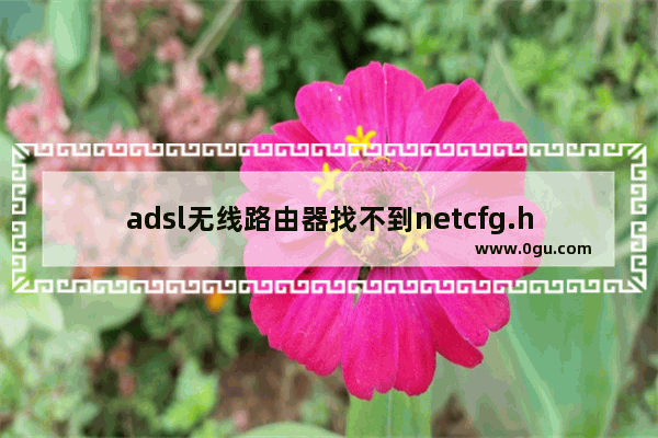 adsl无线路由器找不到netcfg.hlp 怎么重新安装netcfghlp