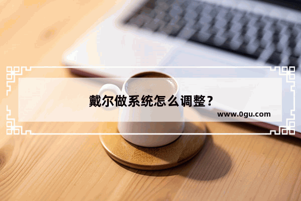 戴尔做系统怎么调整？