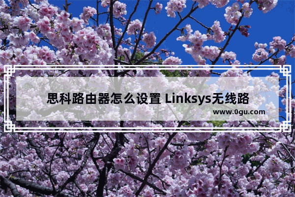 思科路由器怎么设置 Linksys无线路由器设置方法详细图解