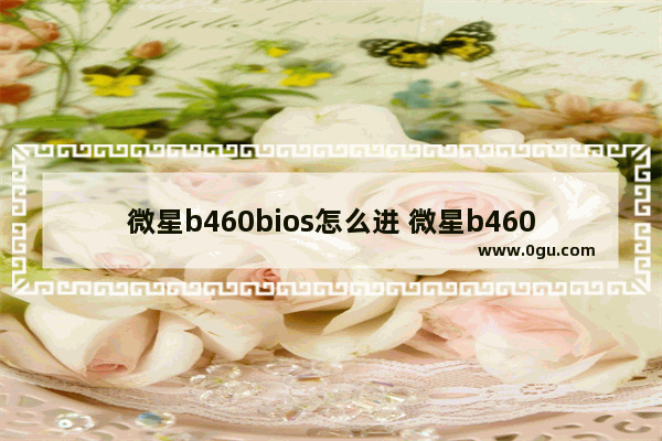 微星b460bios怎么进 微星b460主板进bios按什么键