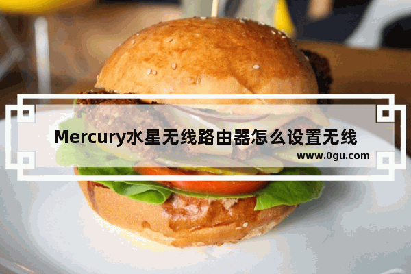 Mercury水星无线路由器怎么设置无线网络及拨号上网