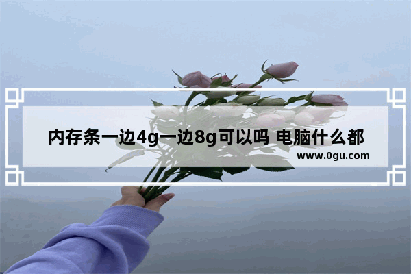 内存条一边4g一边8g可以吗 电脑什么都没开内存就占50