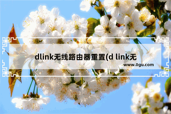 dlink无线路由器重置(d link无线路由器重置)