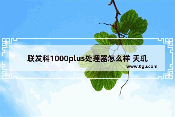 联发科1000plus处理器怎么样 天玑1000 plus性能