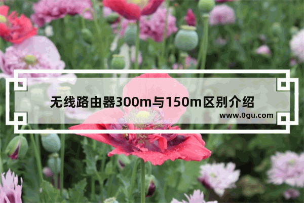 无线路由器300m与150m区别介绍